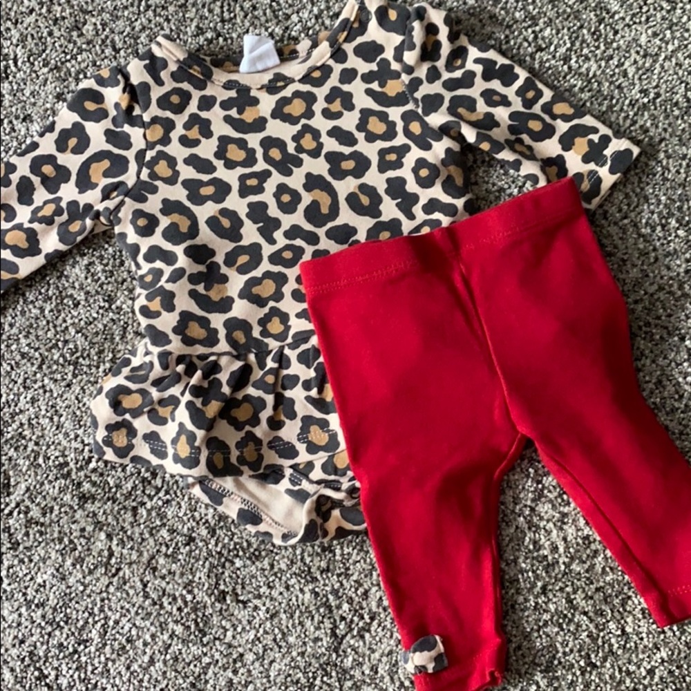 Cheetah print outfit
